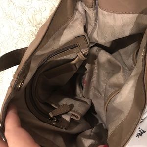 Michael Kors Bags - Michael Kors Tan/Snake Skin Shoulder Bag Michael Kors Bags - Michael Kors Tan/Snake Skin Shoulder Bag